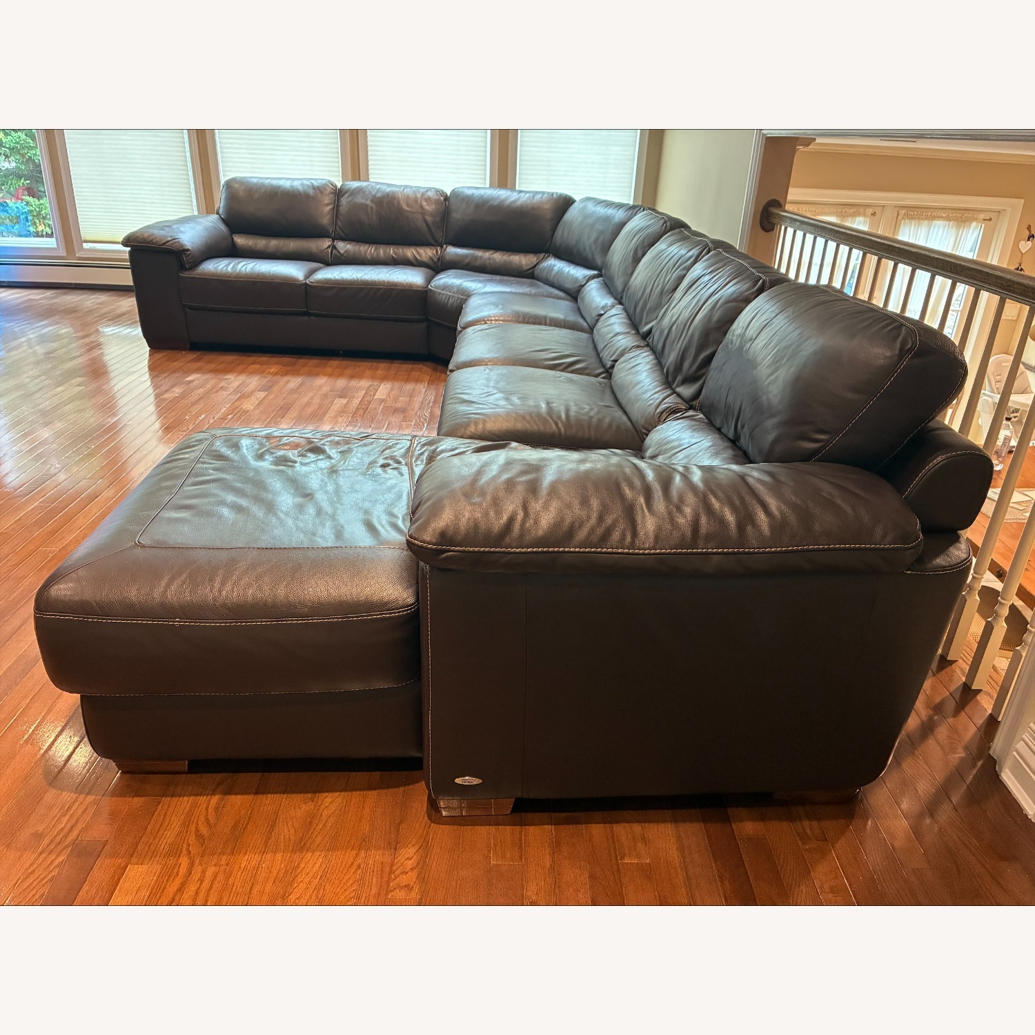 Cindy Crawford Home Leather 3-Piece Sectional  - image-2