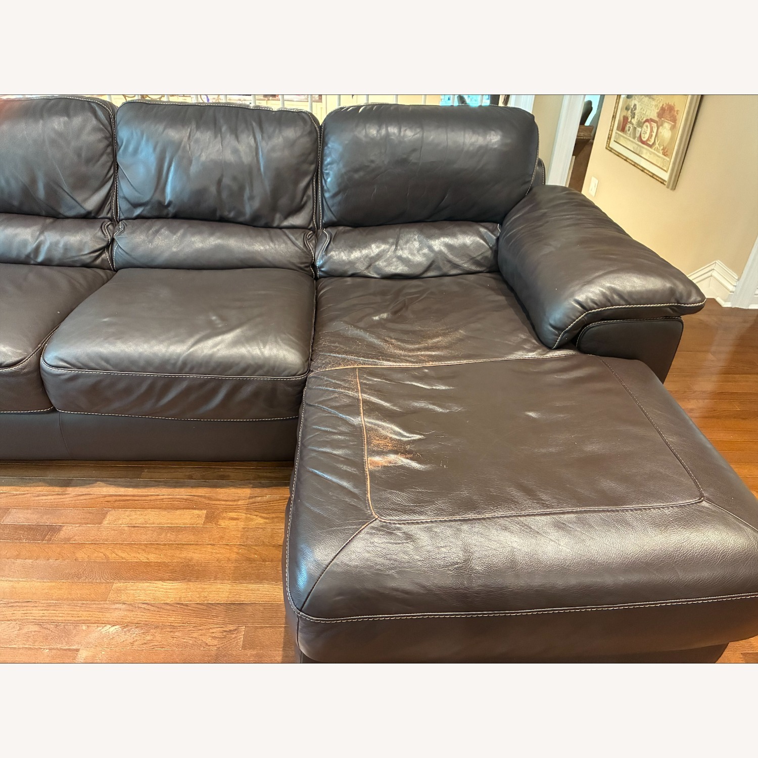 Cindy Crawford Home Leather 3-Piece Sectional  - image-7