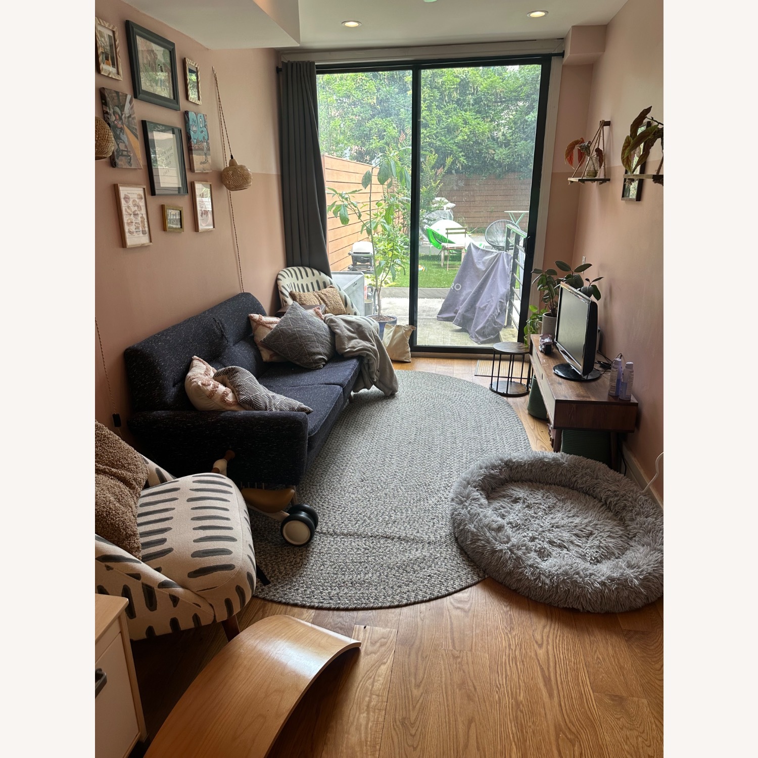 West Elm Mid Century Denmark Sofa - image-3