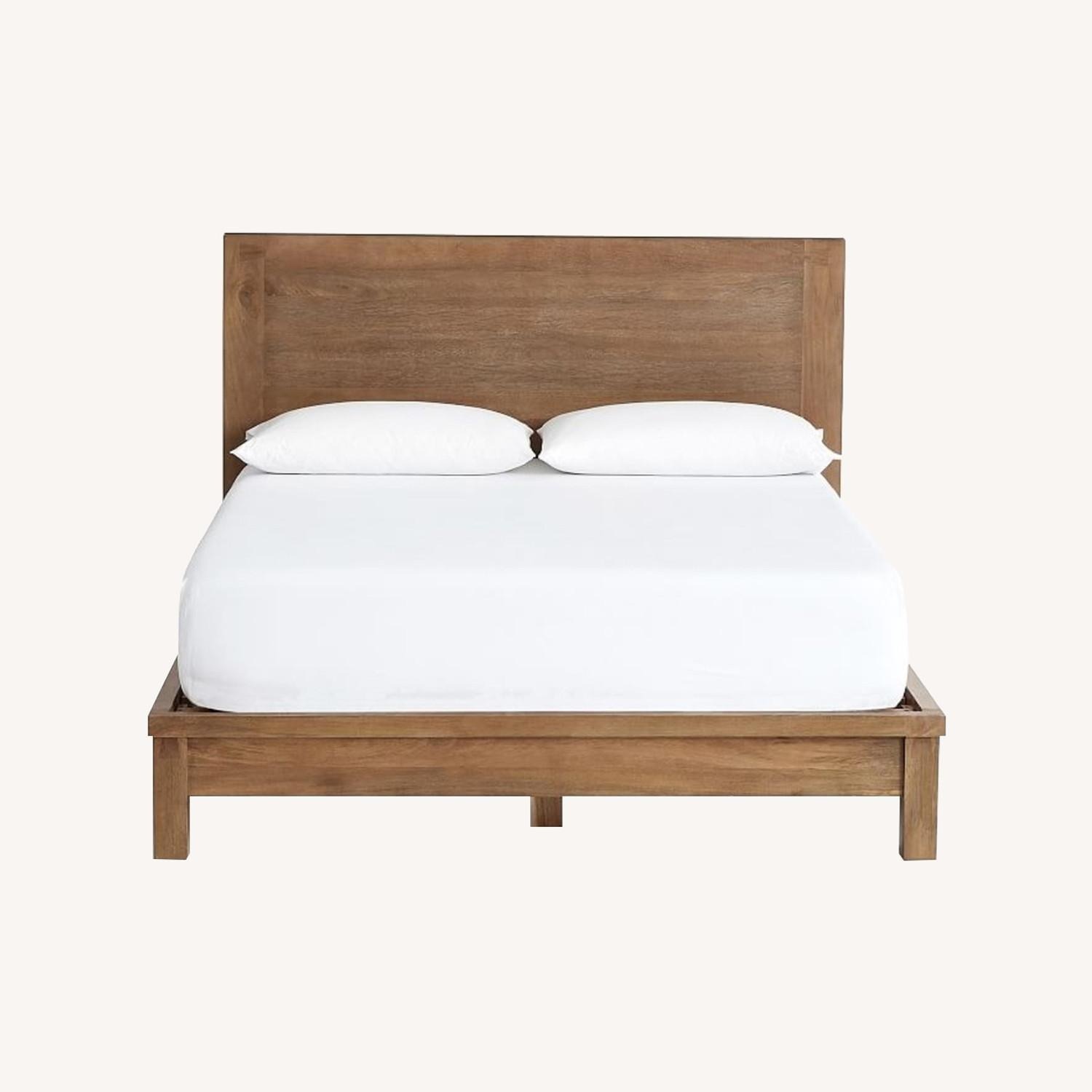 Pottery Barn Reed Platform Bed - image-0