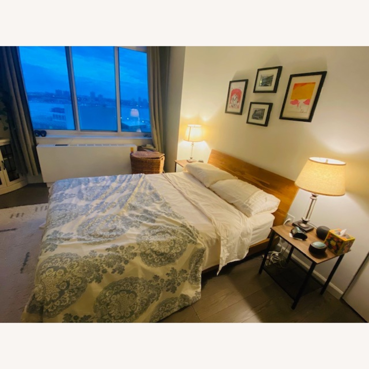 Pottery Barn Reed Platform Bed - image-2