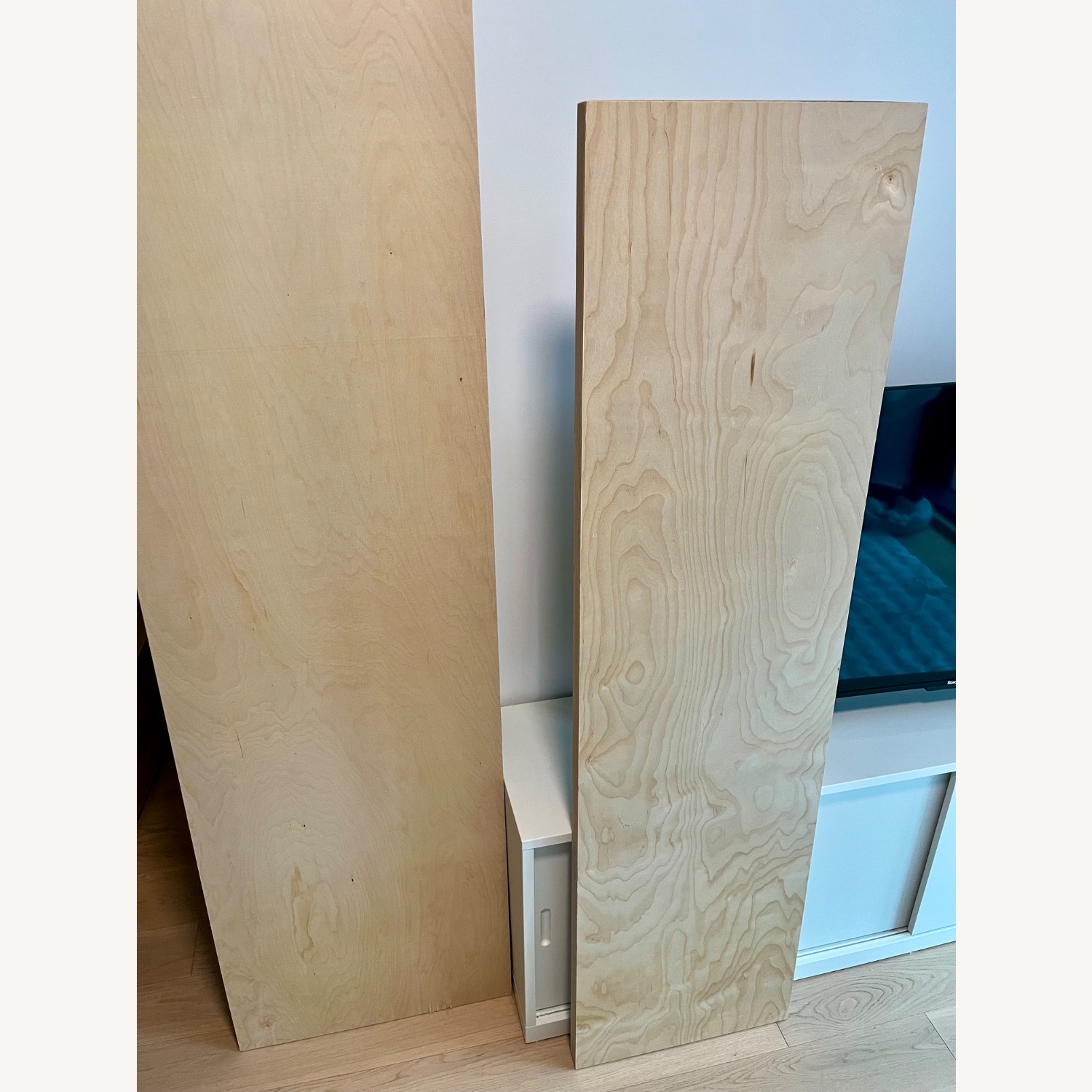 Floyd Full Queen + Headboard in Birch White - image-2