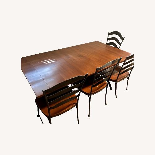 Used Ethan Allen Farmhouse Table Set for sale on AptDeco
