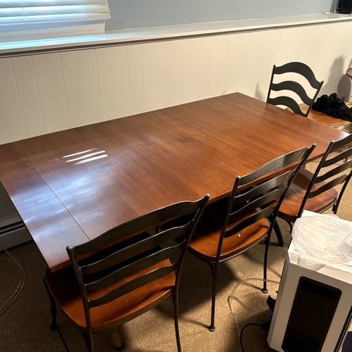Used Ethan Allen Farmhouse Table Set for sale on AptDeco
