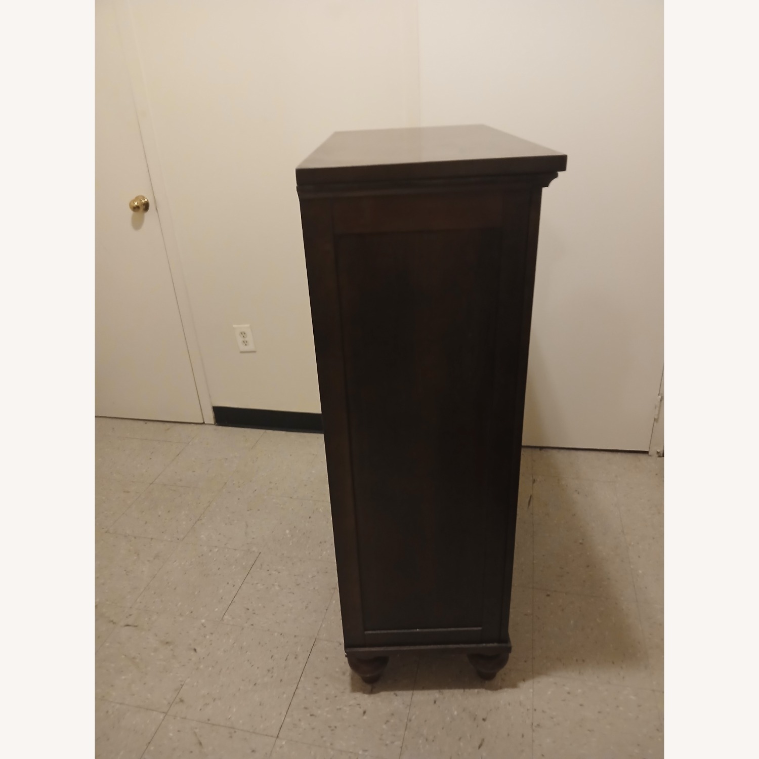 Raymour & Flanigan Oak Wood Dresser - image-3