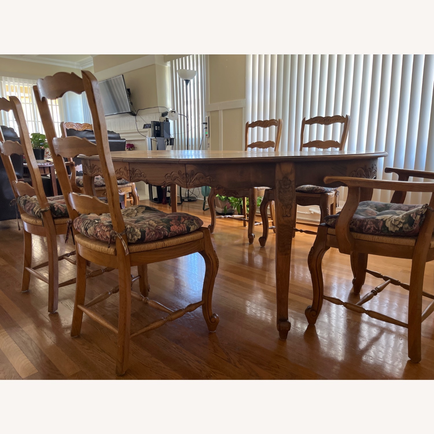 Oakwood Antique Dining Set - image-3