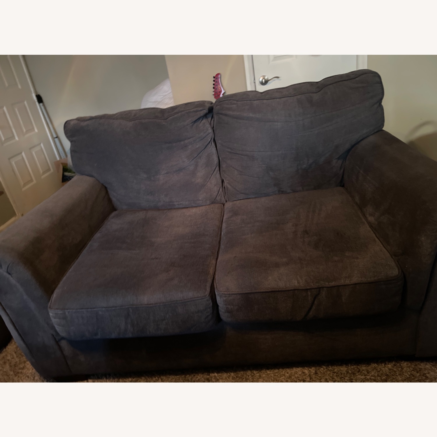 Peak Living Charcoal Grey Sofa - image-3