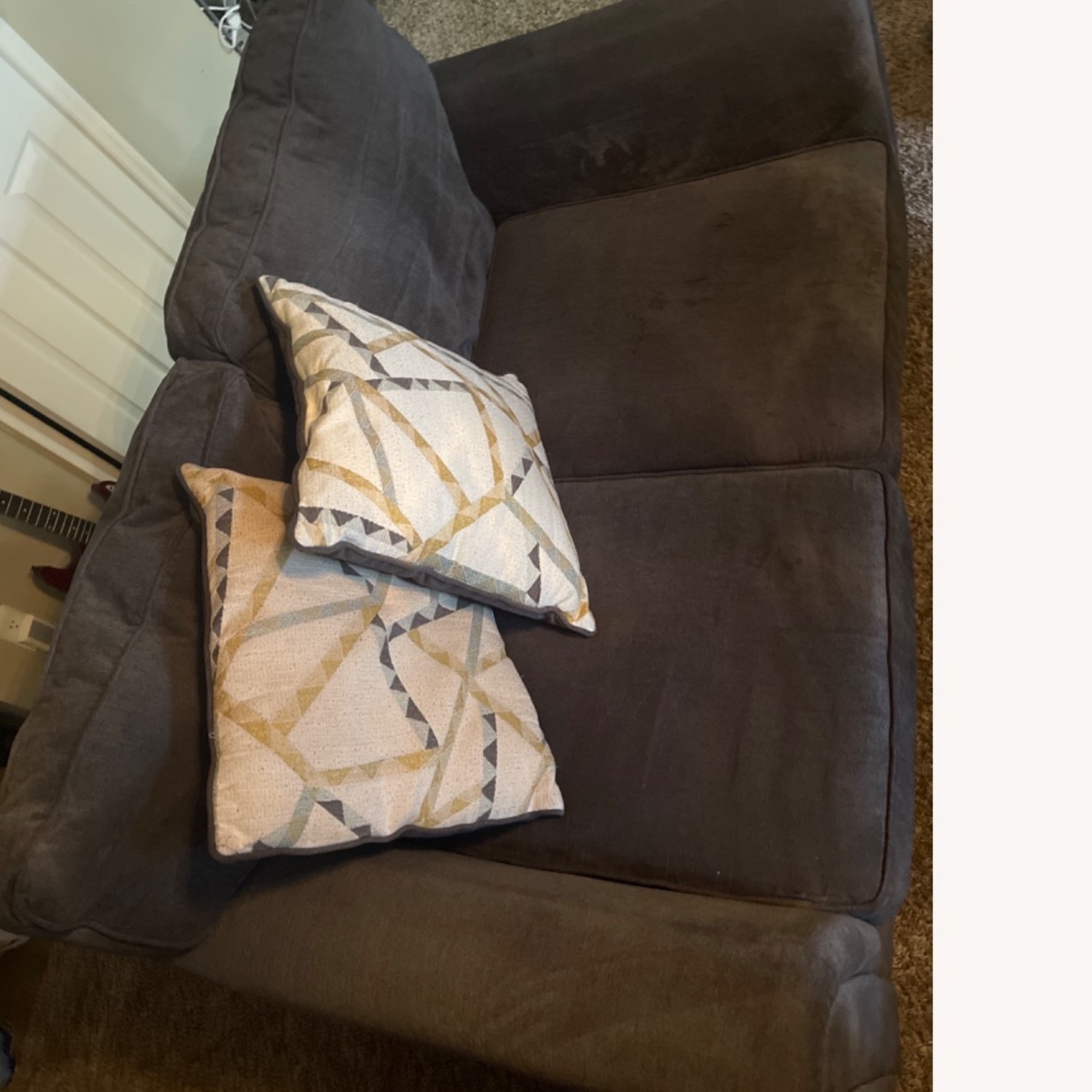 Peak Living Charcoal Grey Sofa - image-8