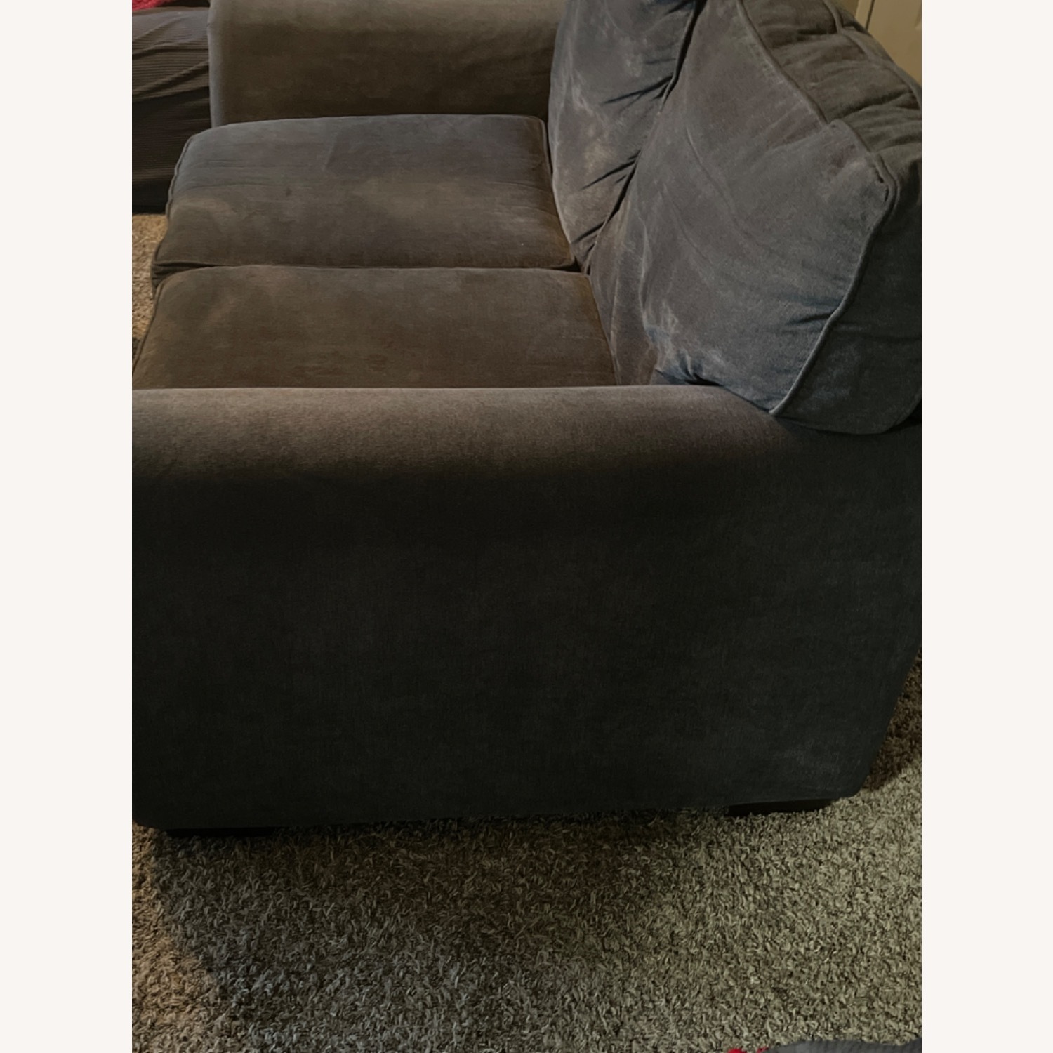 Peak Living Charcoal Grey Sofa - image-2