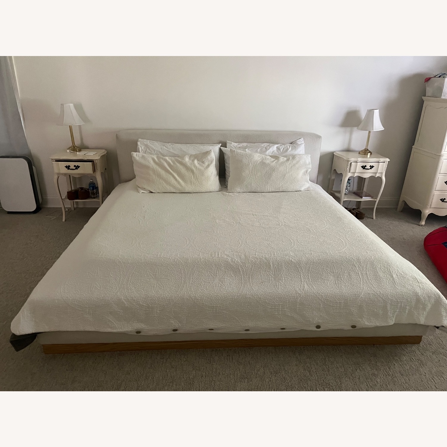 Crate and Barrel Gather King Bed - image-13