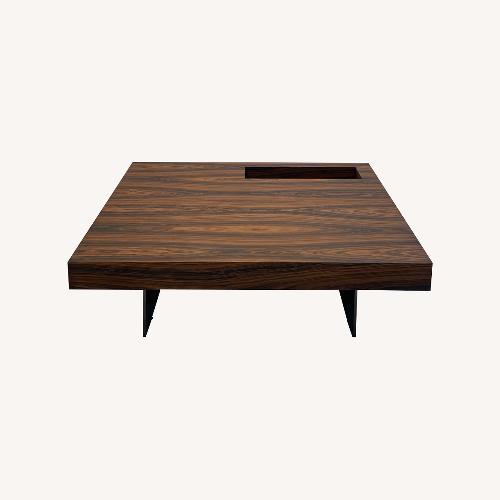 Modern Bentwood Eric Pfeiffer Walnut Scando Coffee Table