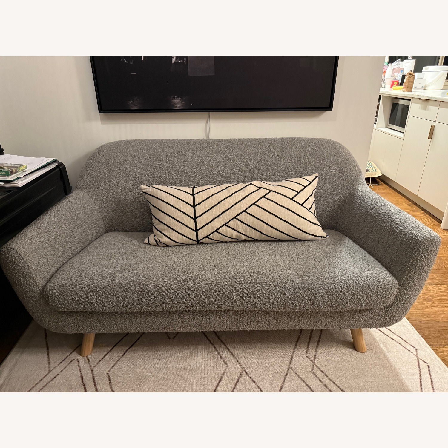 Article Gabriola Boucle Loveseat - image-3