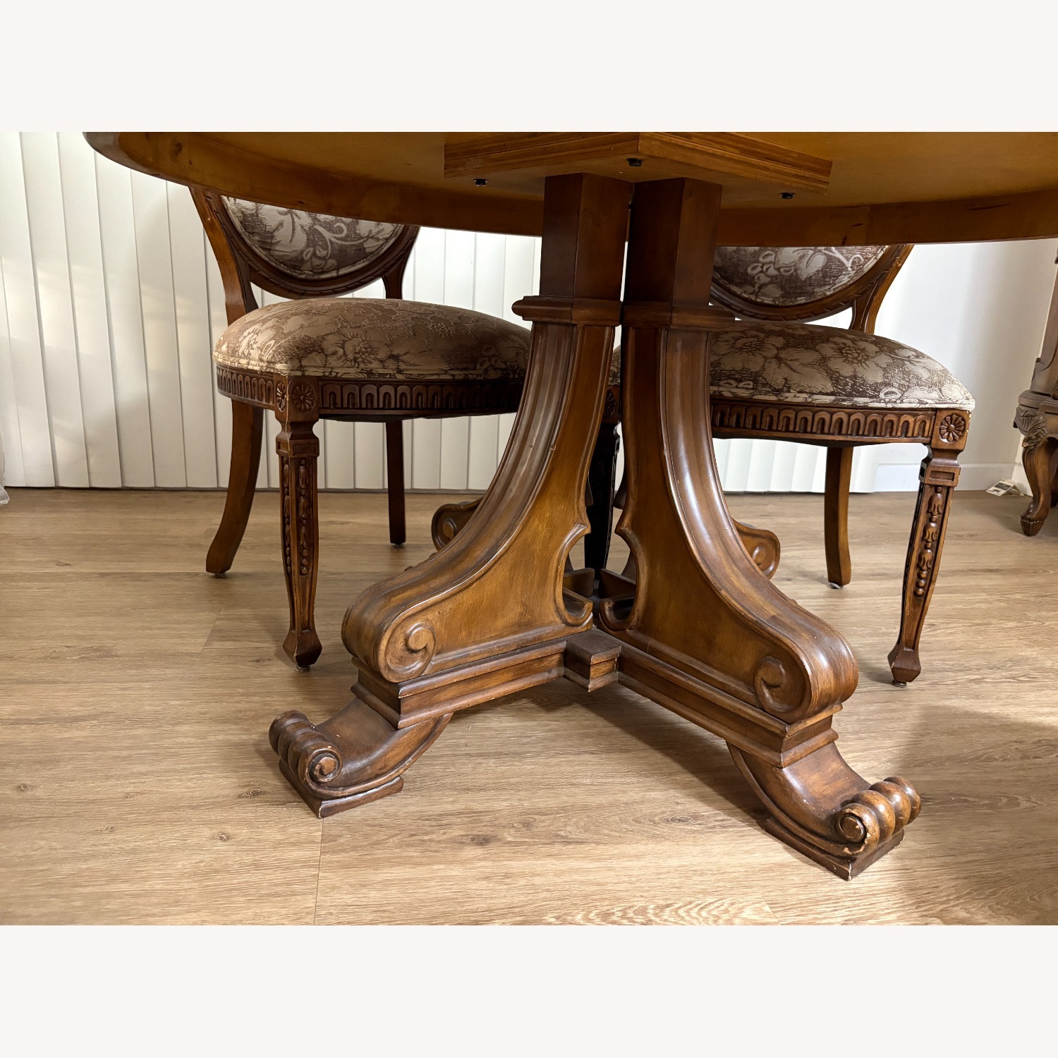 Solid Wood Dining Table Set - image-3