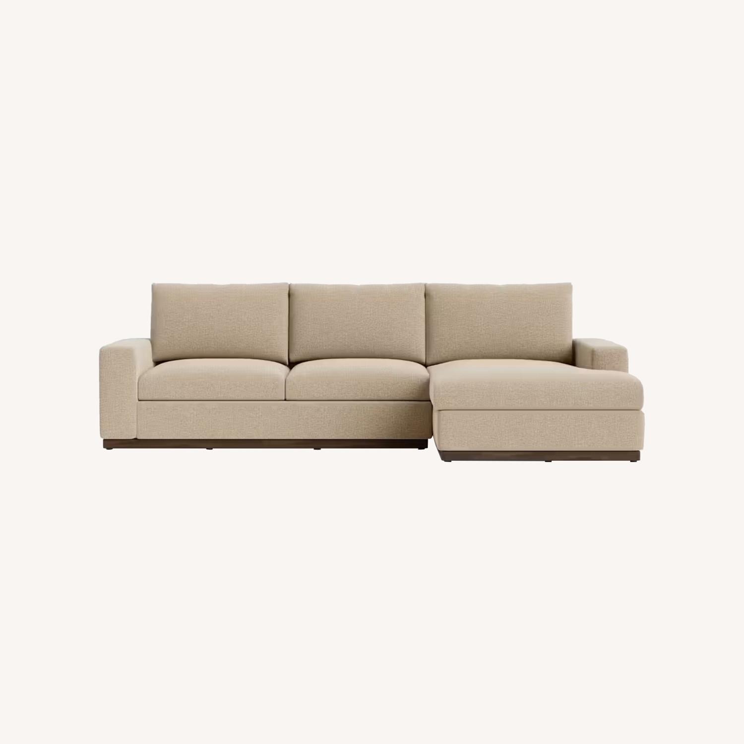 Joybird Sandstone Holt Sectional with Storage - image-0