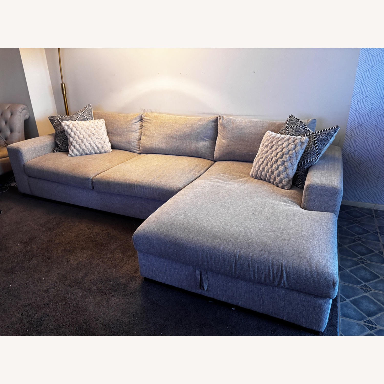 Joybird Sandstone Holt Sectional with Storage - image-5