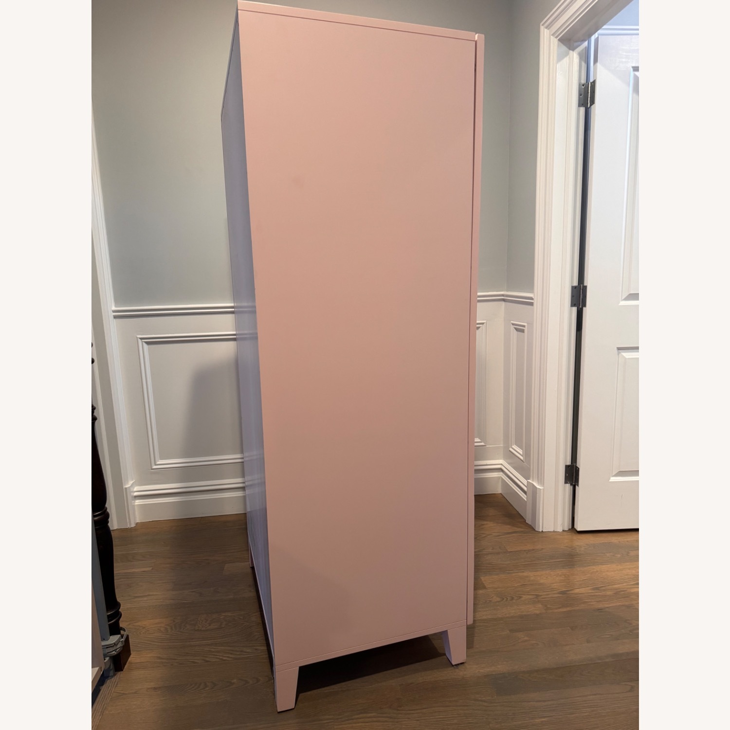 Pottery Barn Teen Pyramid Stud Armoire, Pink - image-3
