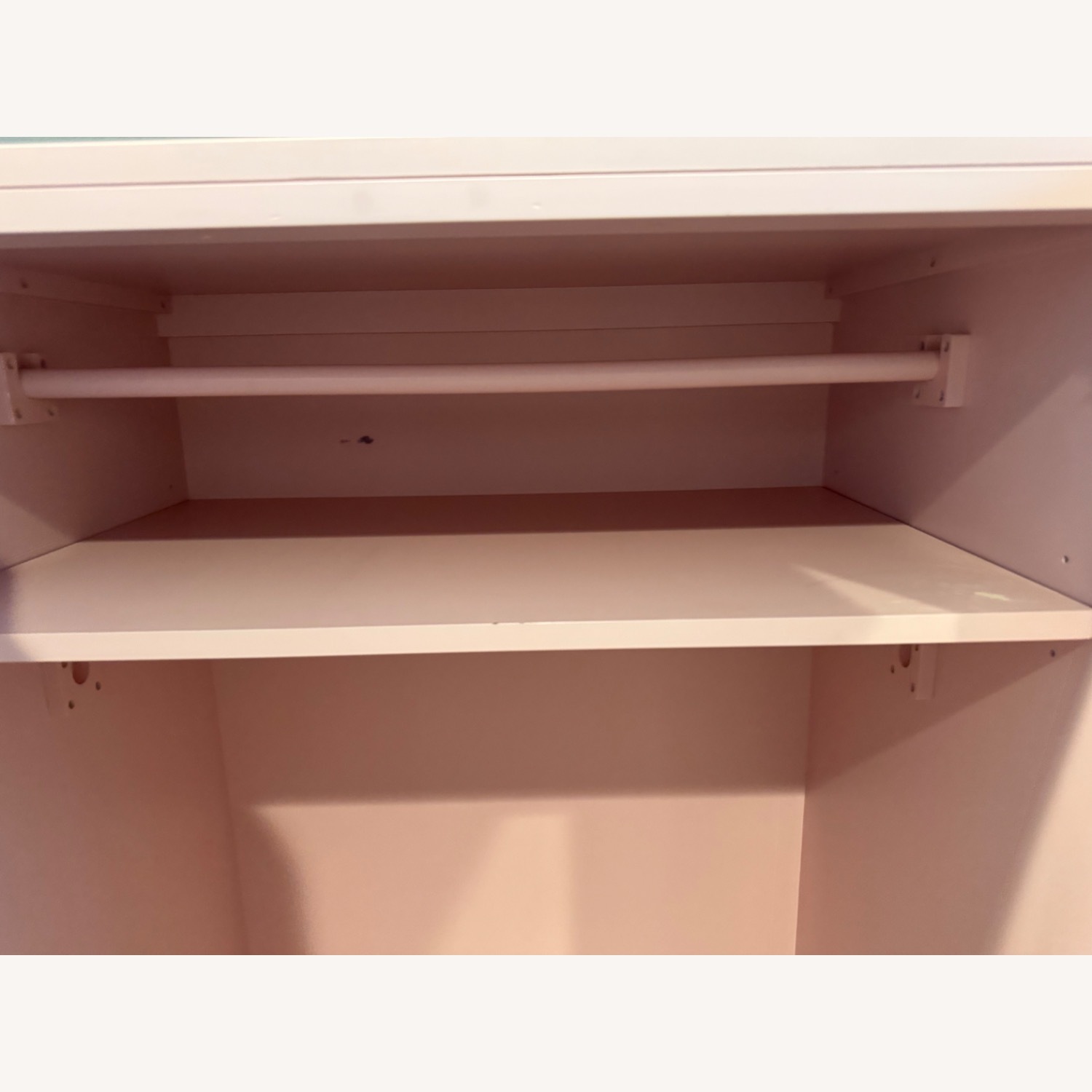 Pottery Barn Teen Pyramid Stud Armoire, Pink - image-8