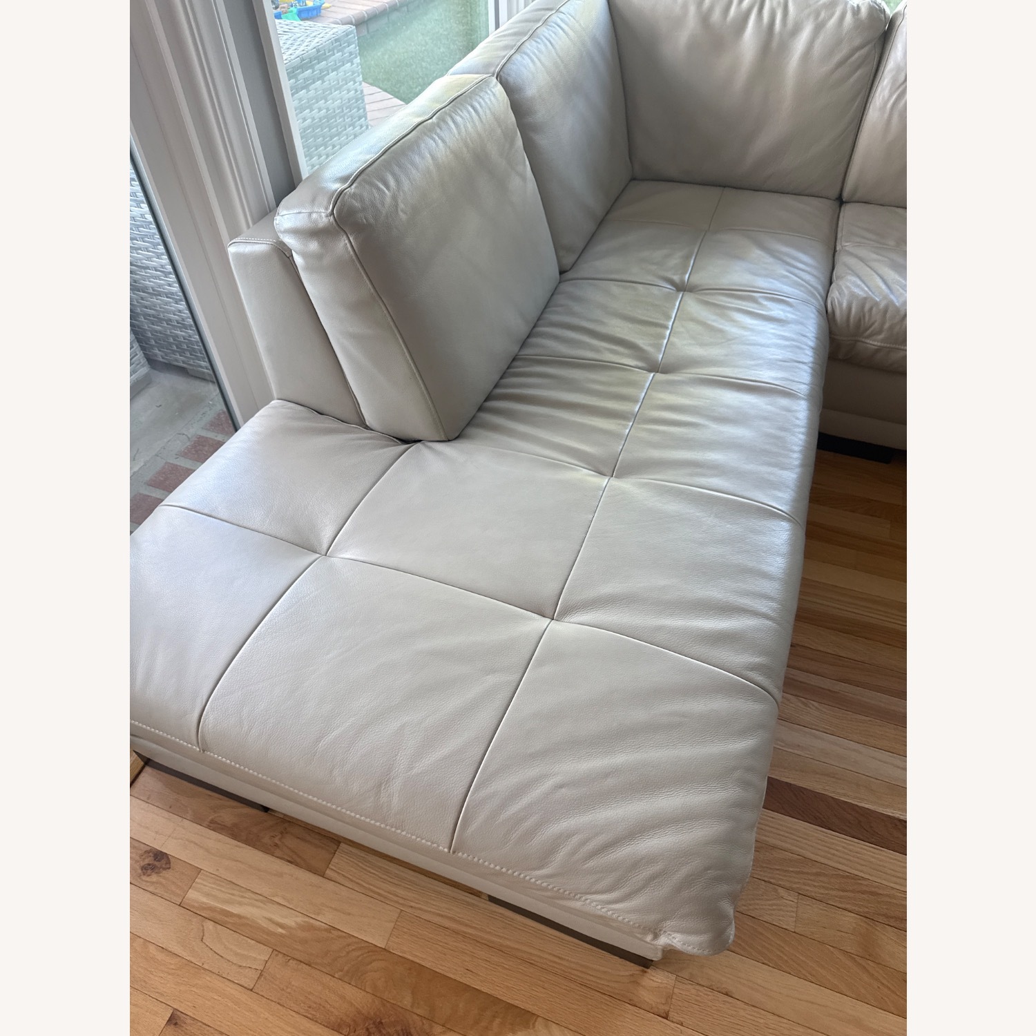 Scandinavian Design Leather Sectional - image-6