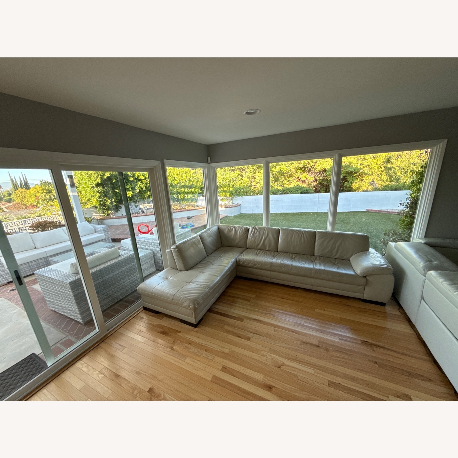 Scandinavian Design Leather Sectional - image-2