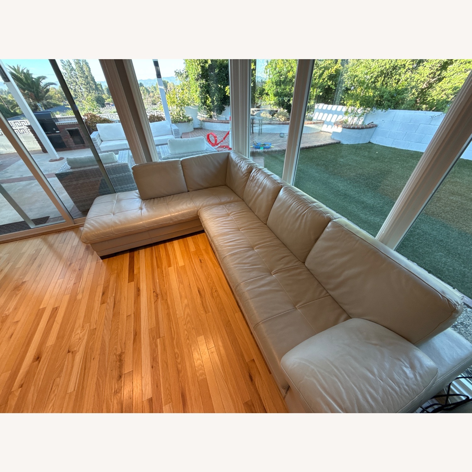 Scandinavian Design Leather Sectional - image-4