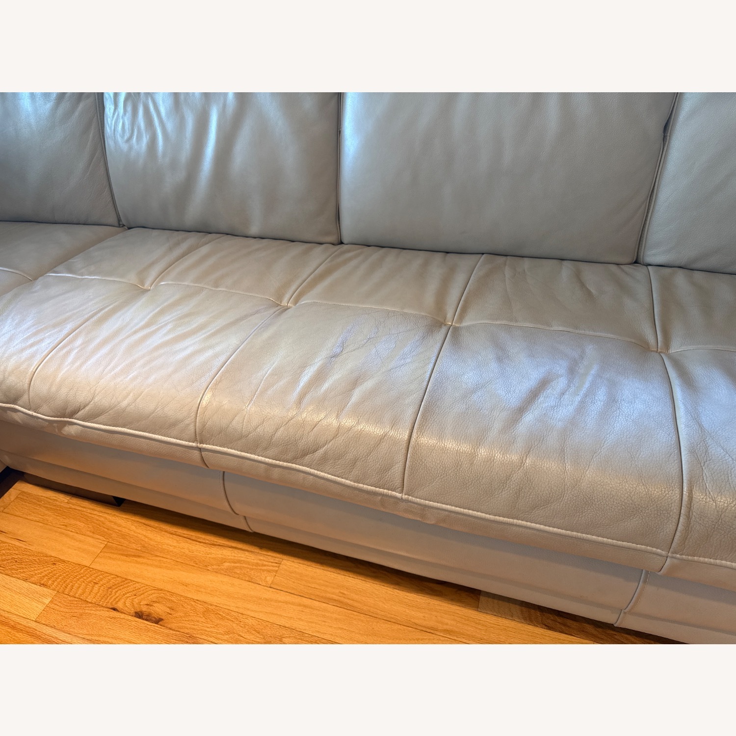 Scandinavian Design Leather Sectional - image-5