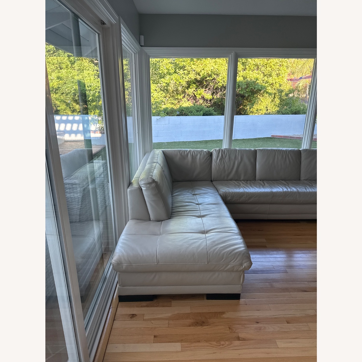 Scandinavian Design Leather Sectional - image-3