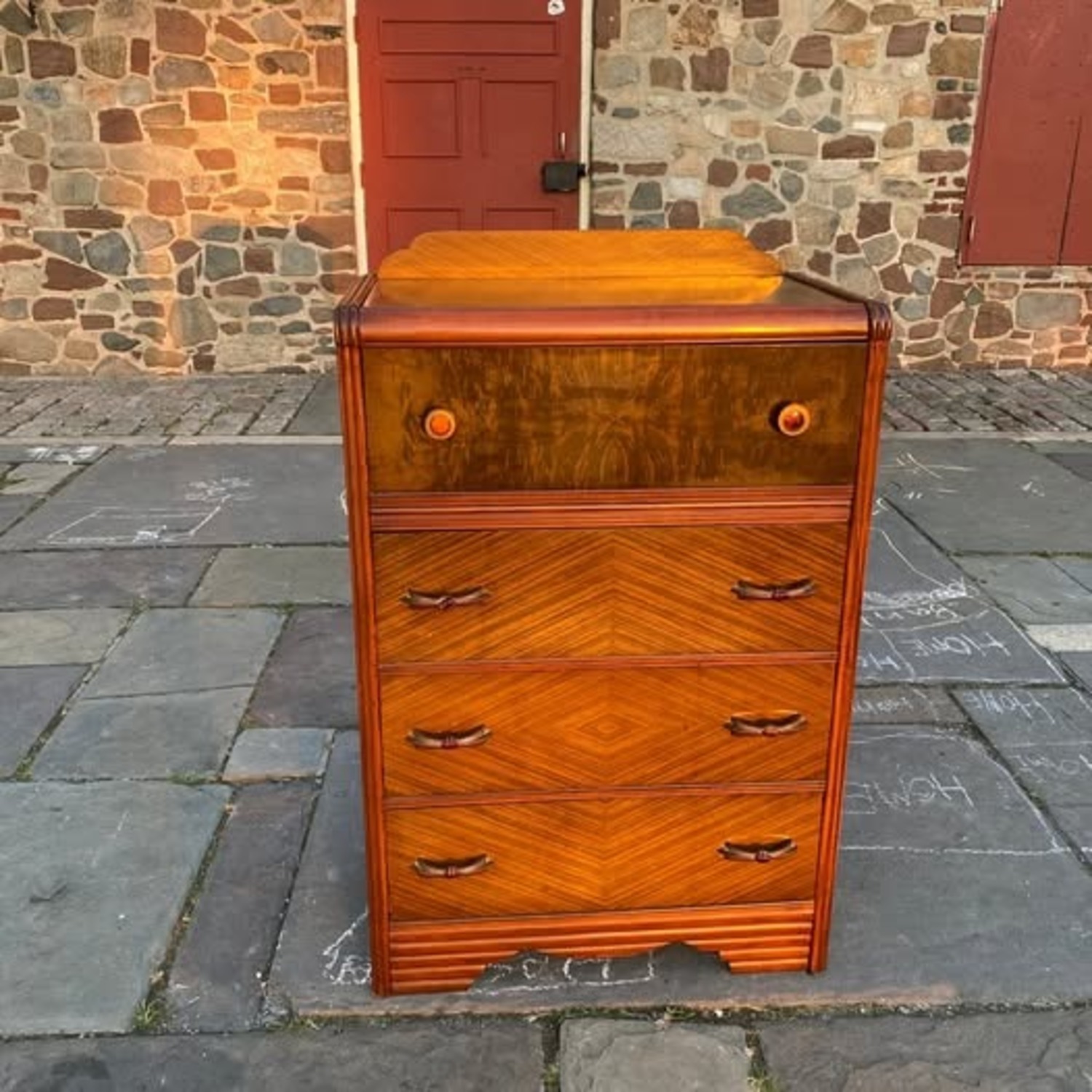 Vintage Art Deco Dresser - image-1