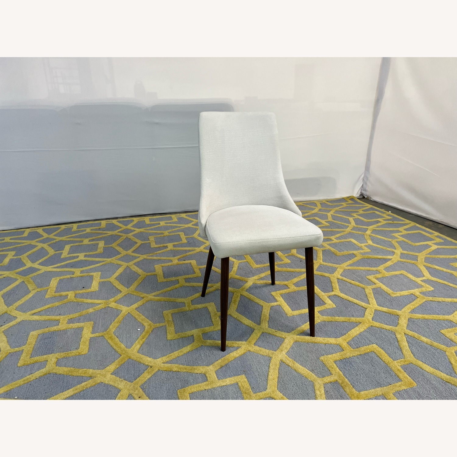 West Elm White Dining Chair - image-3