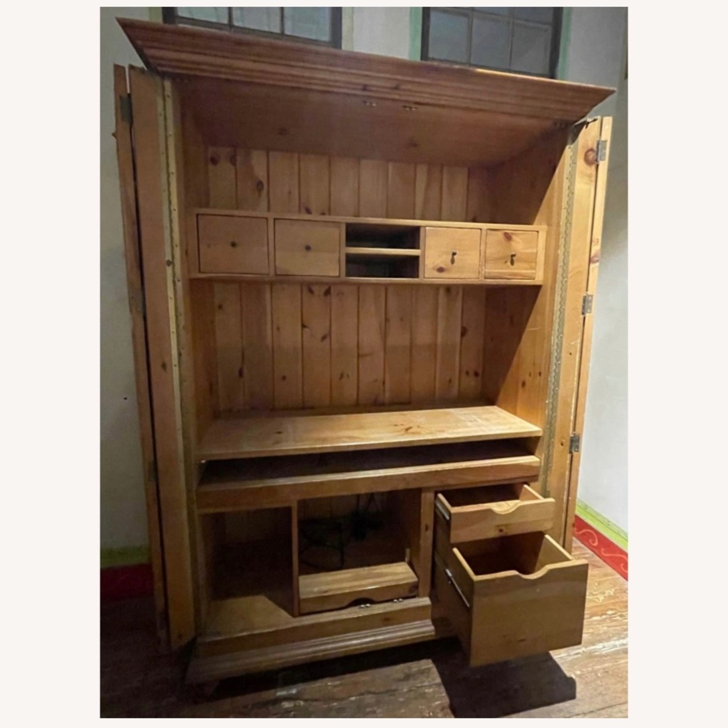 Restoration Hardware Home Office Armoire - image-3