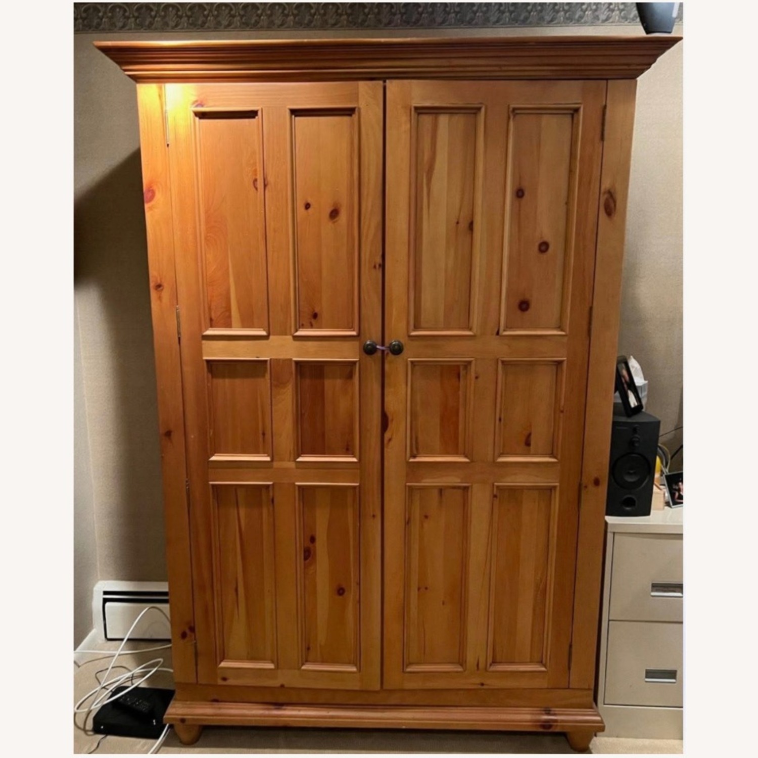 Restoration Hardware Home Office Armoire - image-1