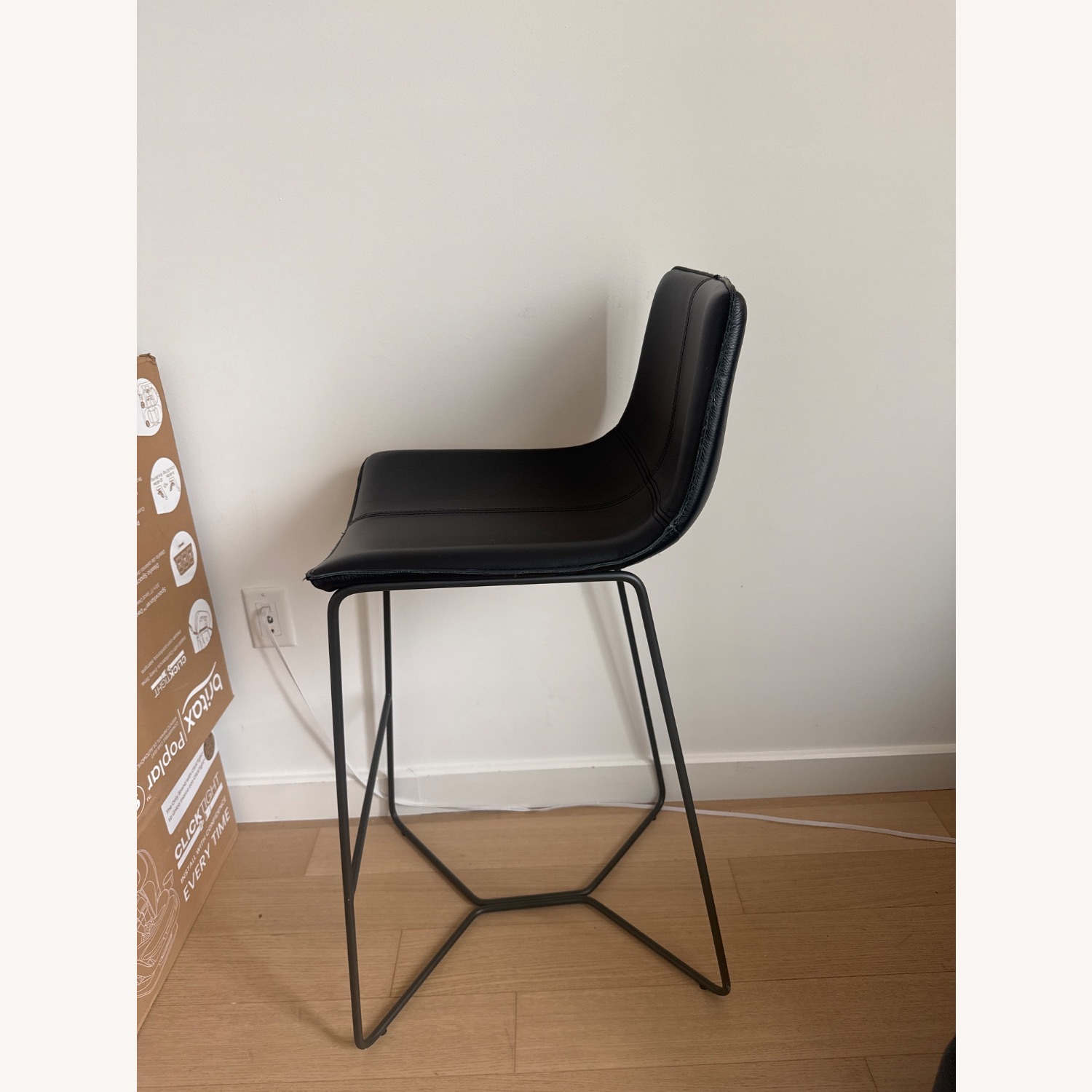 West Elm Slope Bar Stools - image-3