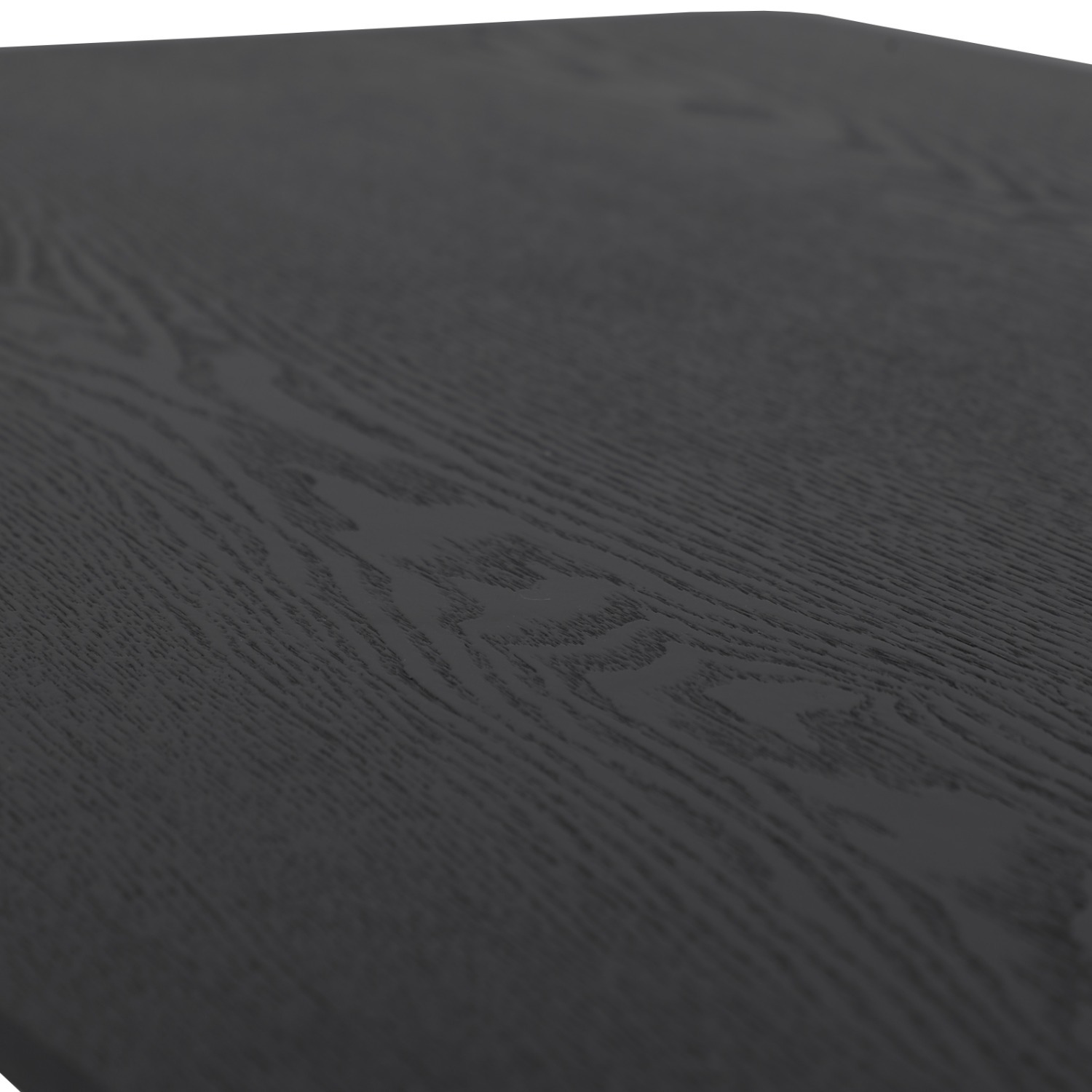 Elmwood Rectangular Black MDF Wood Coffee Table - image-10