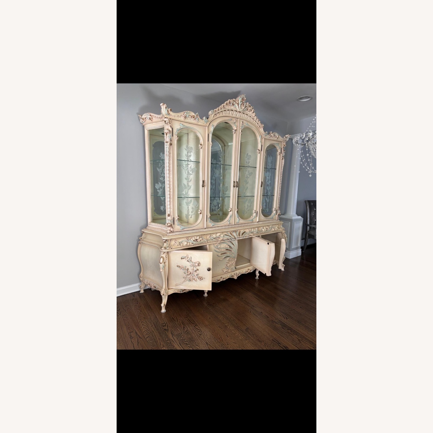 Antique China Cabinet - image-1