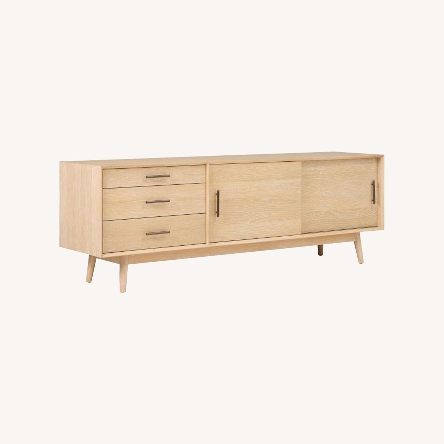 West Elm Mid-Century Media Console (80") - image-0