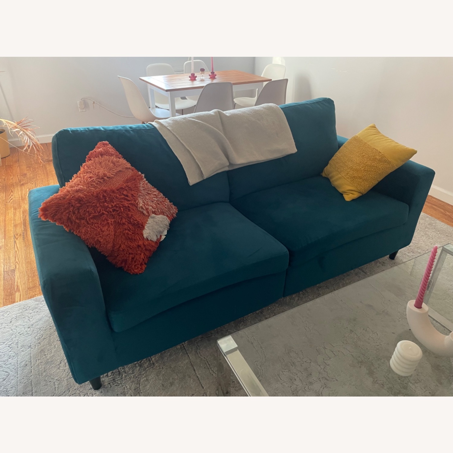 Walmart DHP Cooper 3 Seater Sofa - image-1