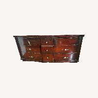 Mahogany 9 Drawer Dresser 