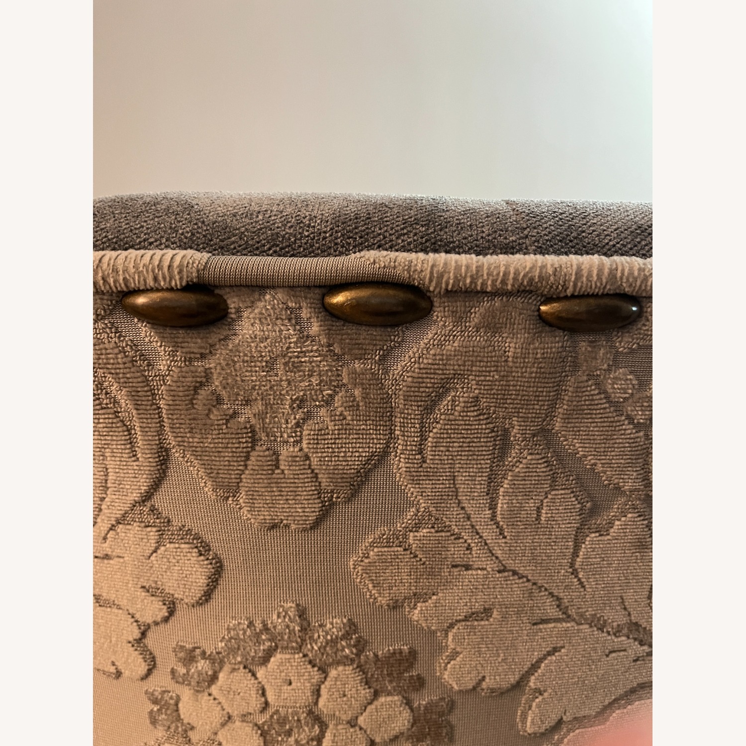 Tufted Velvet Upholstered Parsons Chairs (4) - image-3