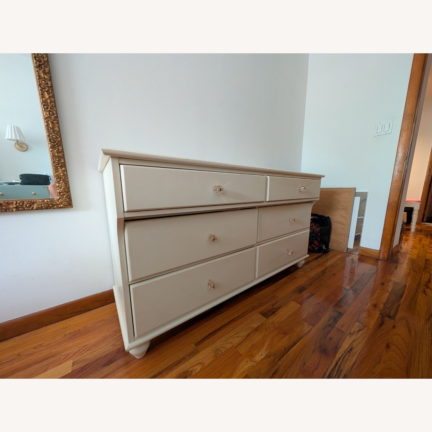 Pottery Barn White Shabby Chic Dresser - image-4