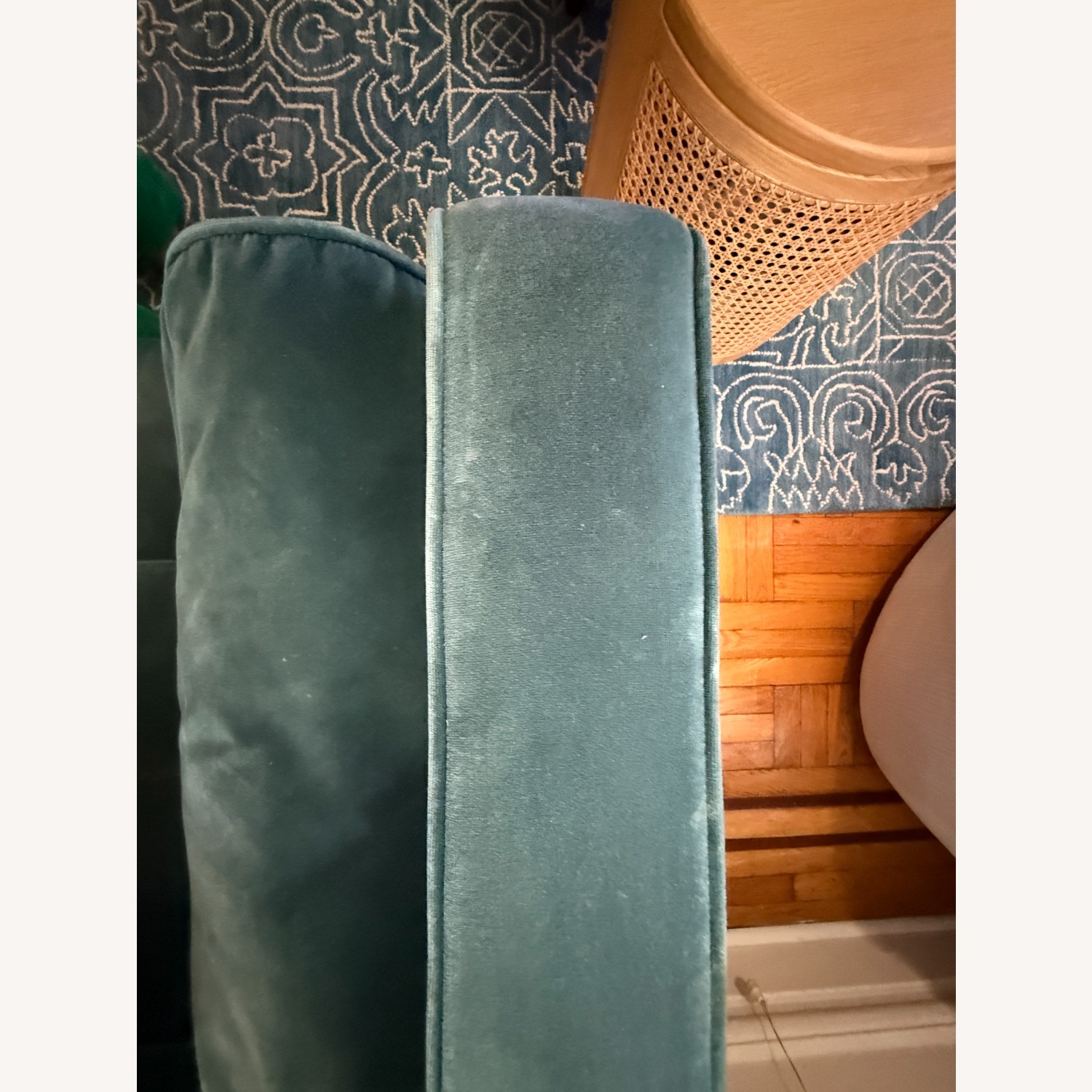 Sven 42" Tufted Velvet Lounge Chair - image-4