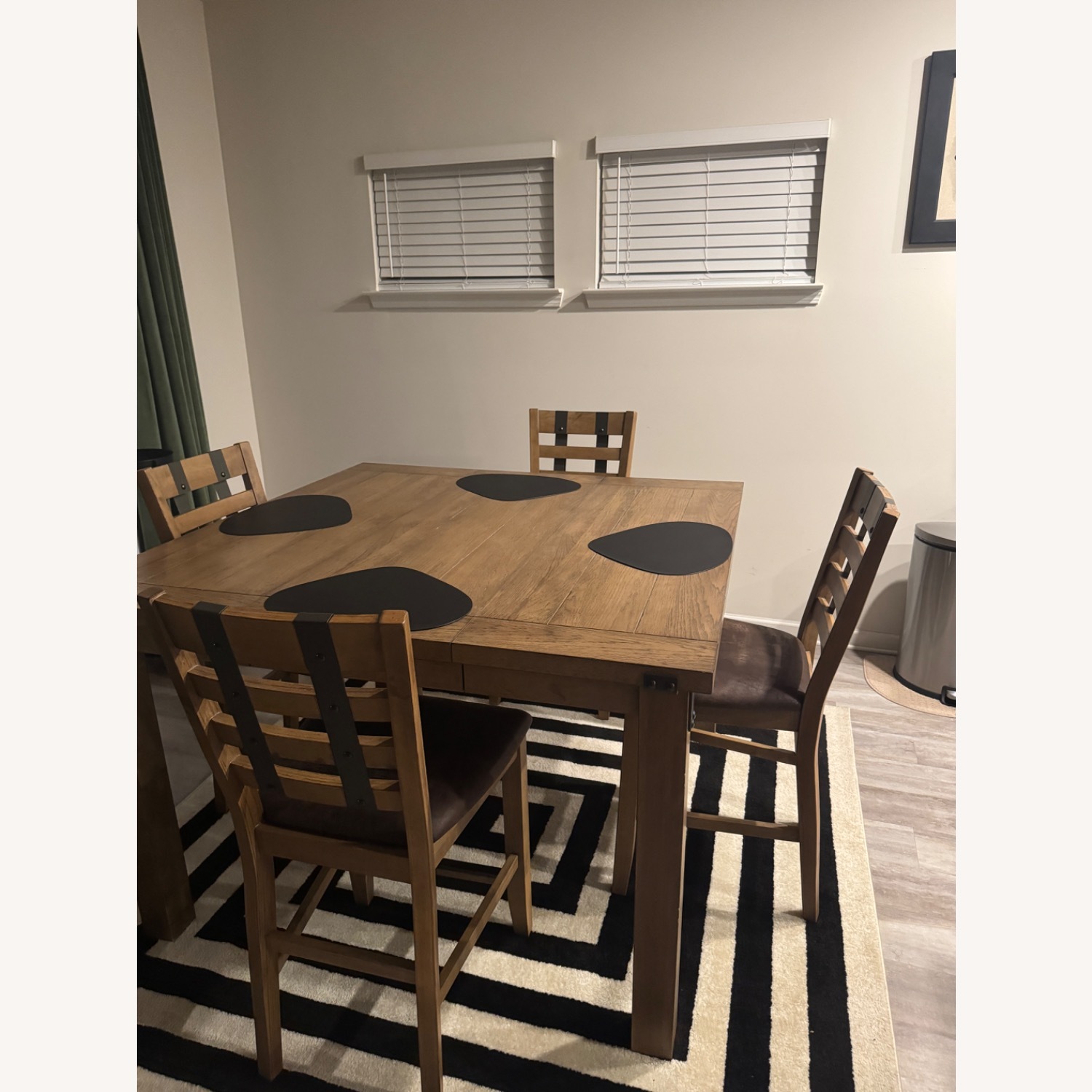 Wood Dining Table Set - image-3