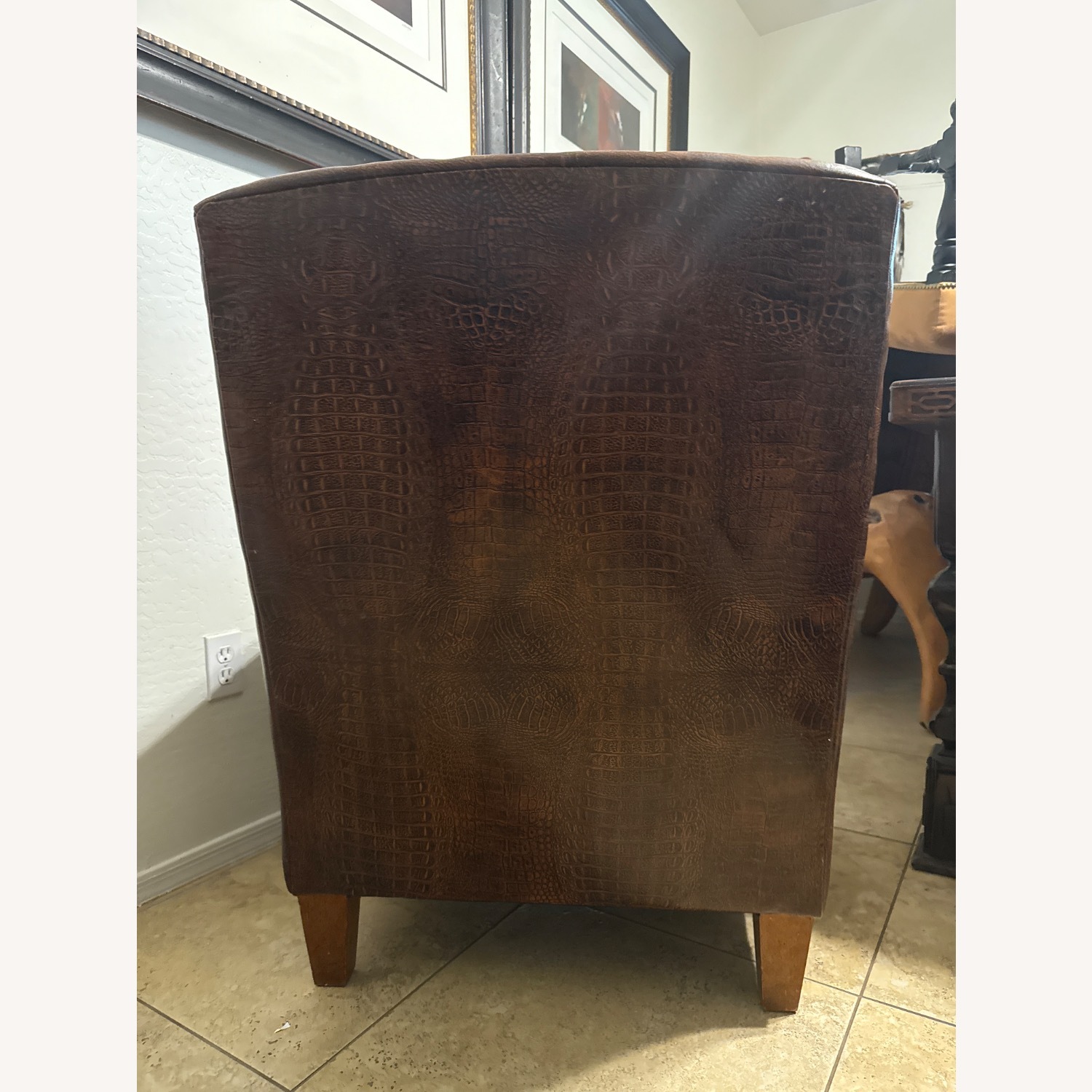 Leatherette Armchair  - image-3