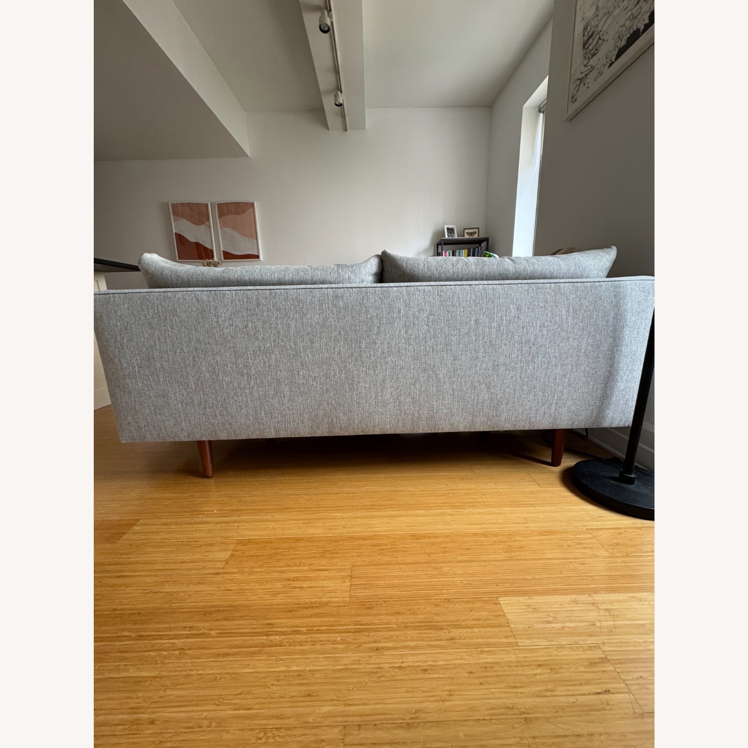 Article Grey Two-Seater Sofa - image-4