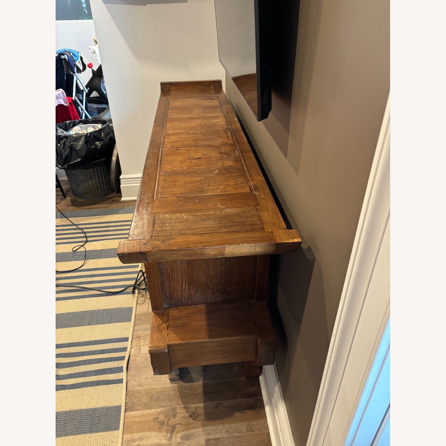 Solid Wood Handmade Console Table S.E. Asian - image-3