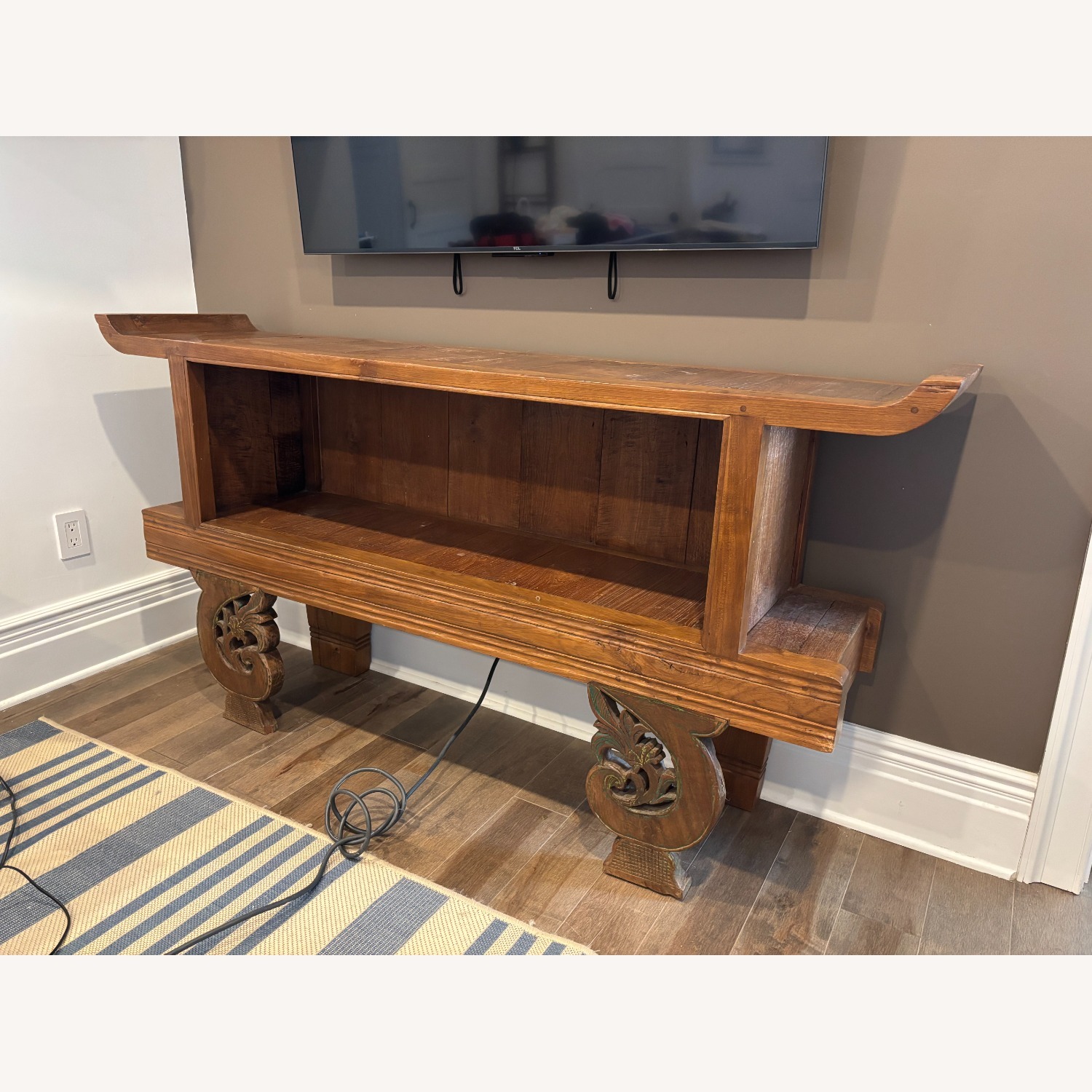 Solid Wood Handmade Console Table S.E. Asian - image-2