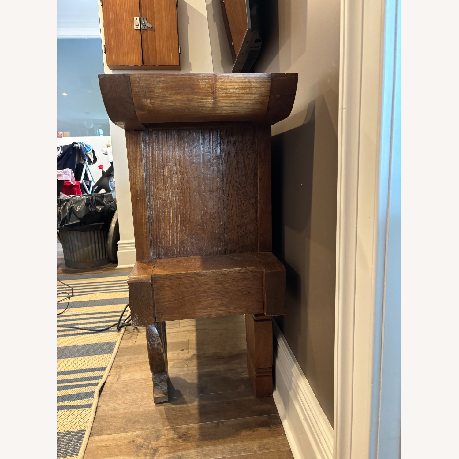 Solid Wood Handmade Console Table S.E. Asian - image-6