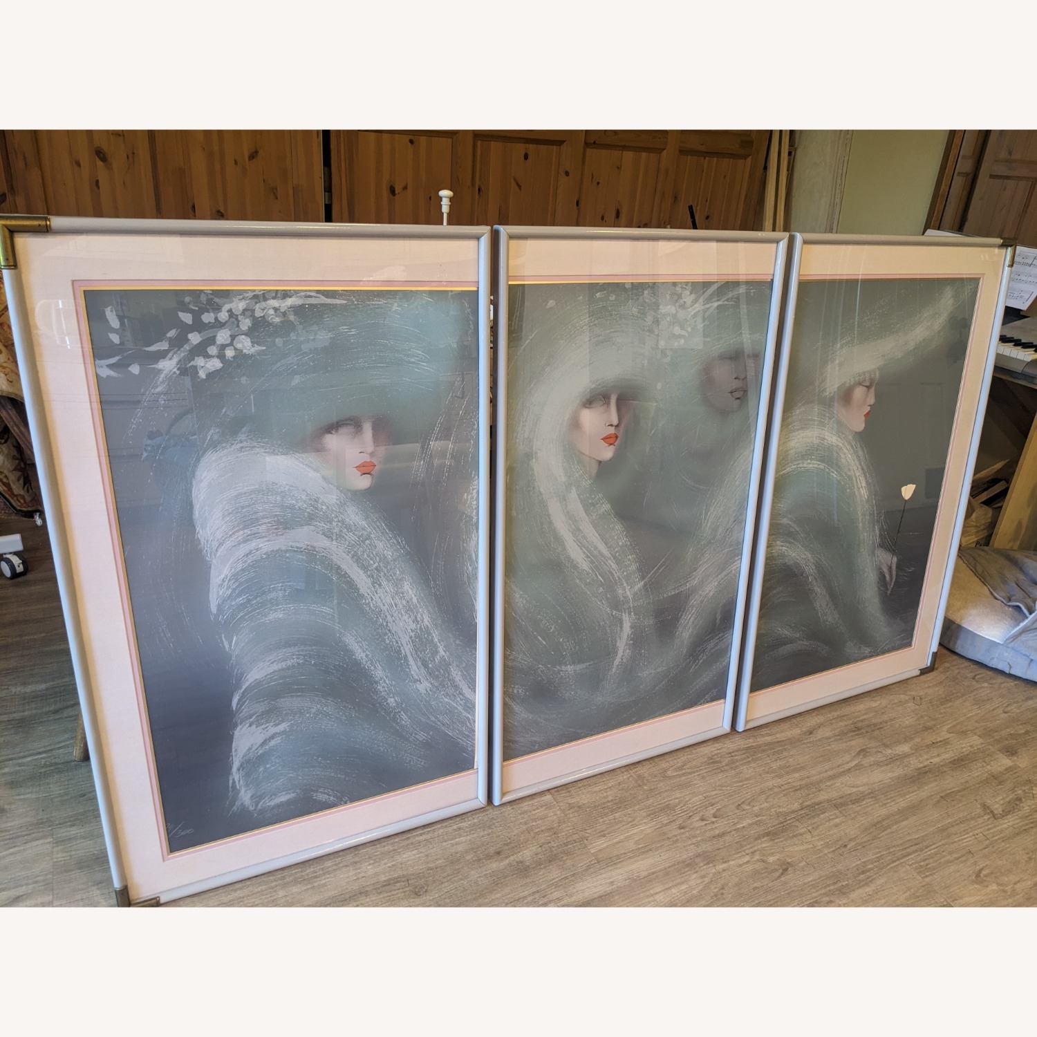 Vivky Montesinos 3 Framed Lithographs - image-1