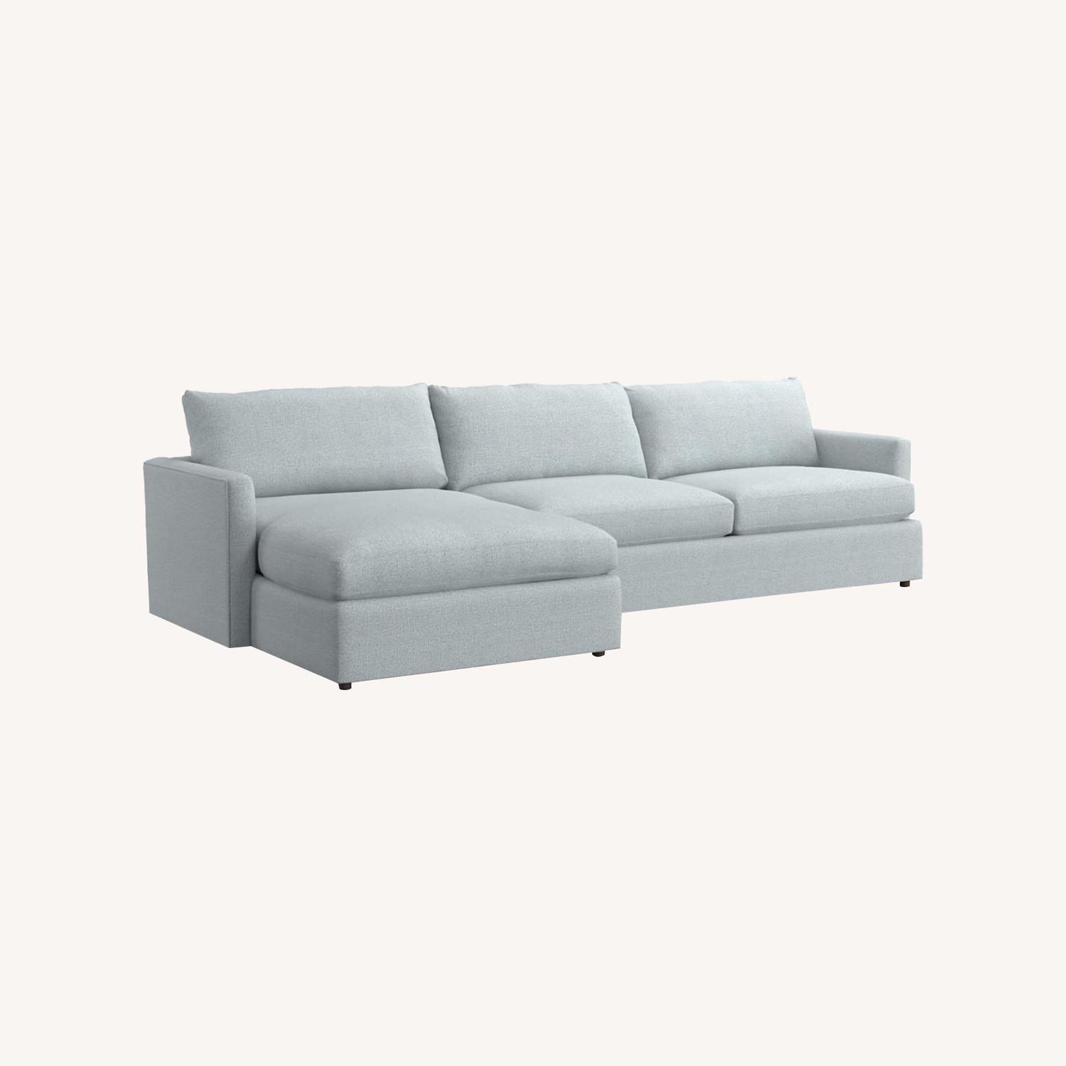 Crate & Barrel Lounge Deep 2- Piece Sectional - image-0