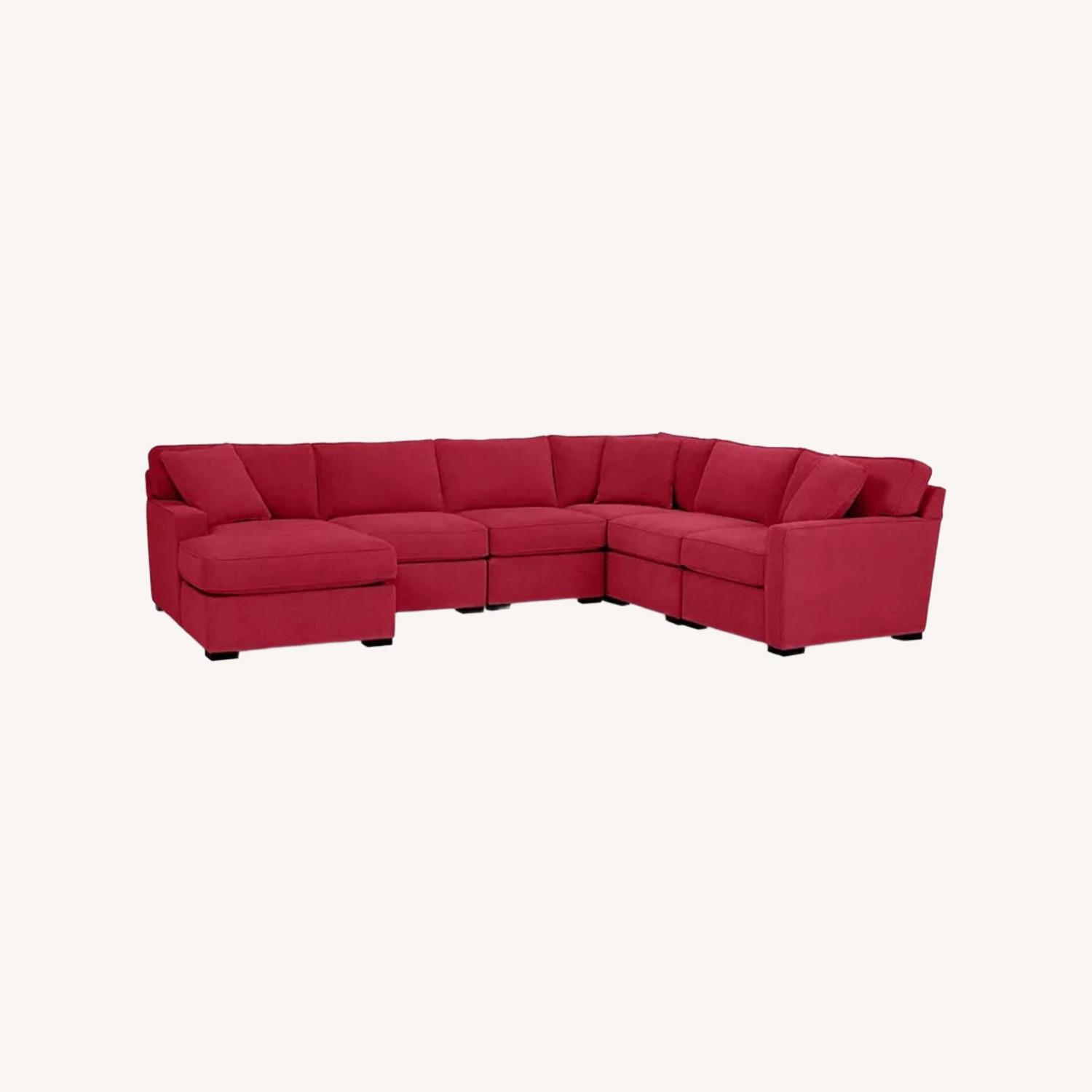 5pc Sectional Couch - image-0