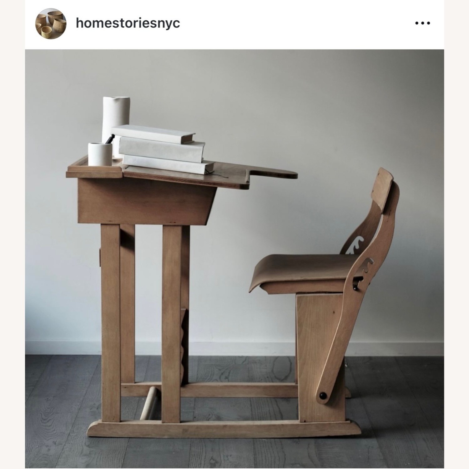 1920s French School Desk from Homestories - image-1