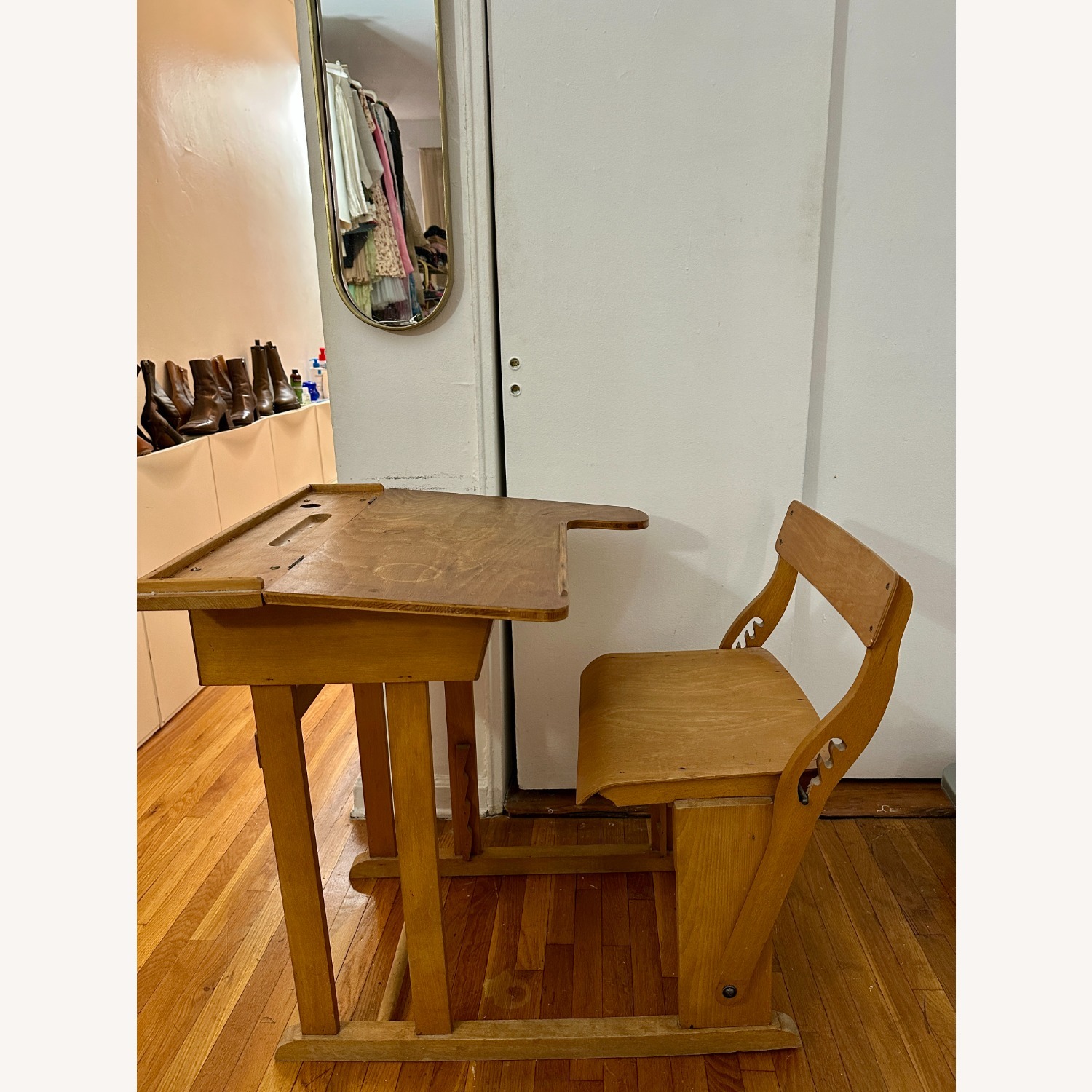 1920s French School Desk from Homestories - image-3